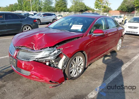 2014 Lincoln Mkz Hybrid from USA, damaged, VIN 3LN6L2LUXER811786